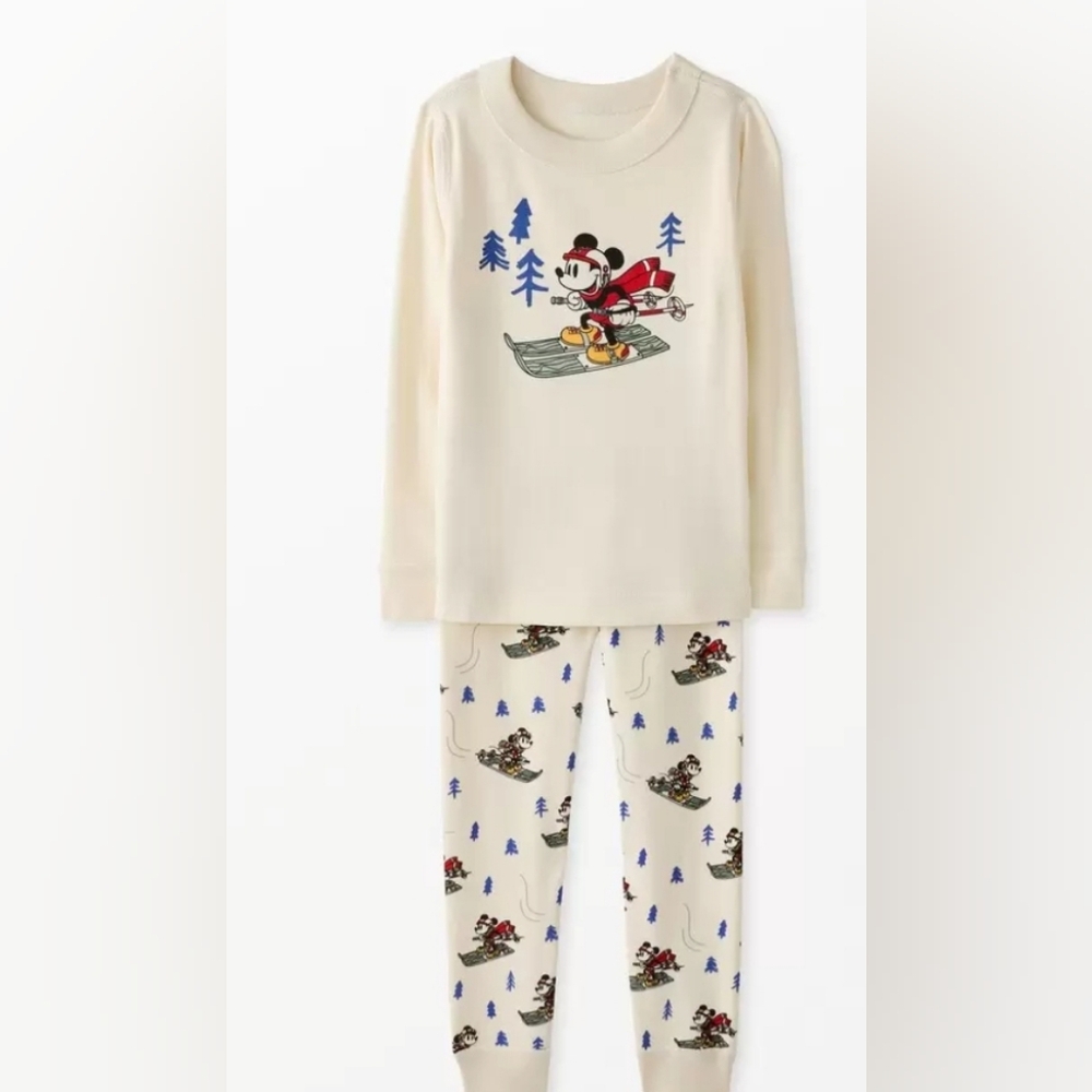 Hanna Andersson Mickey Pajamas Size 3/3T